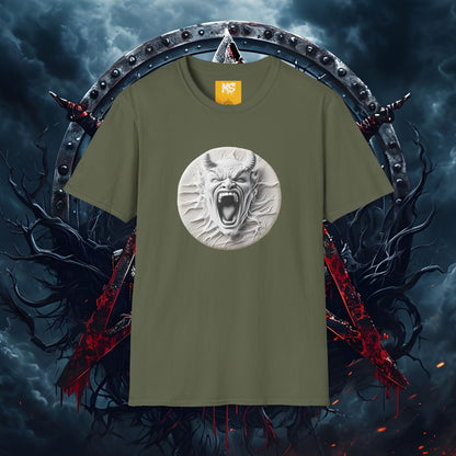 Demon wafer Unisex Graphic T-Shirt - Fierce Beast Design