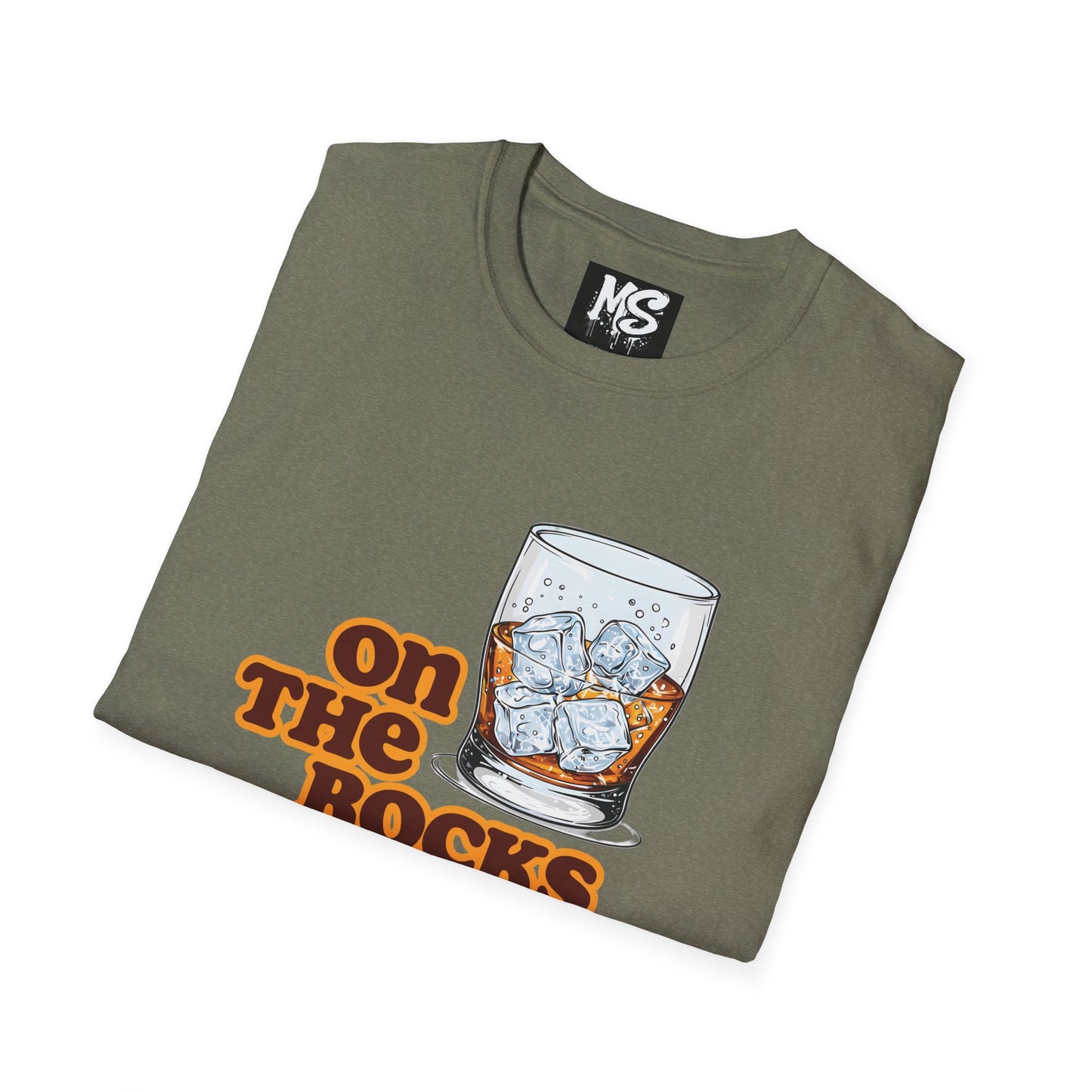 " On The Rocks" Unisex Softstyle T-Shirt