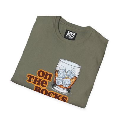 " On The Rocks" Unisex Softstyle T-Shirt