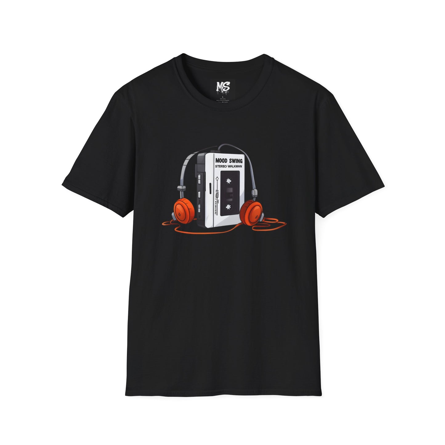 "Walkman Waves" Unisex Softstyle T-Shirt