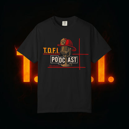Retro Podcast T-Shirt, Unisex Cotton Tee for Podcasters, Gift for Podcast Lovers, Casual Everyday Wear, Fun Show Merchandise
