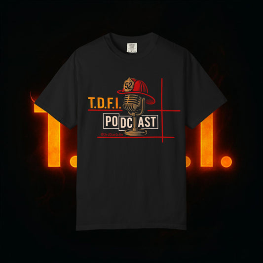Retro Podcast T-Shirt, Unisex Cotton Tee for Podcasters, Gift for Podcast Lovers, Casual Everyday Wear, Fun Show Merchandise