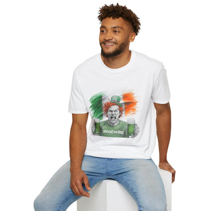 St. Patrick's Day Mood Swing T-Shirt - Unisex Softstyle Tee