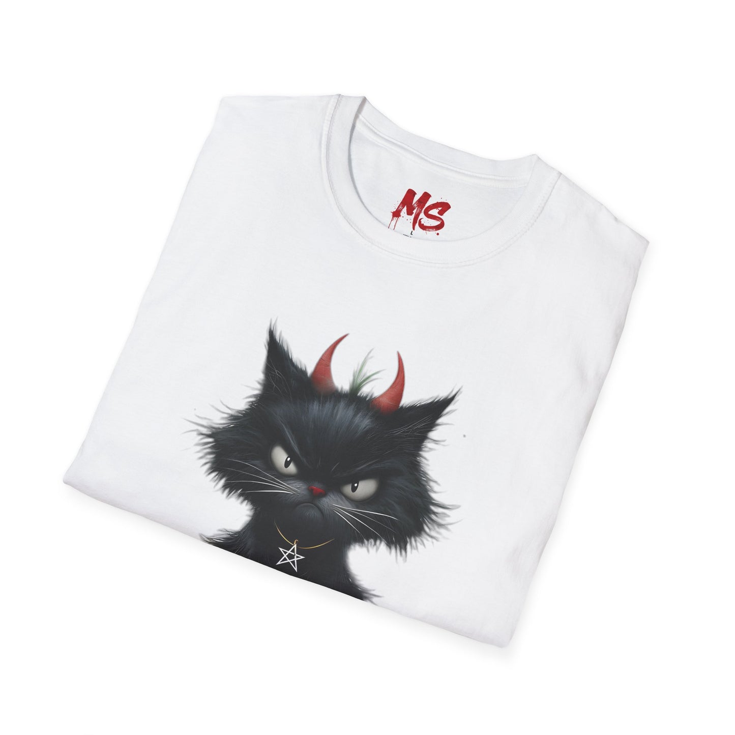 "Devil Cat" Unisex Softstyle T-Shirt