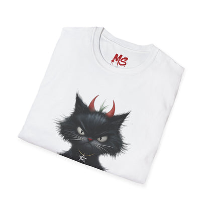 "Devil Cat" Unisex Softstyle T-Shirt