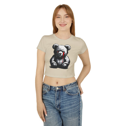 "Tearful Teddy" Women's Baby Tee