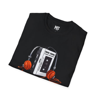 "Walkman Waves" Unisex Softstyle T-Shirt