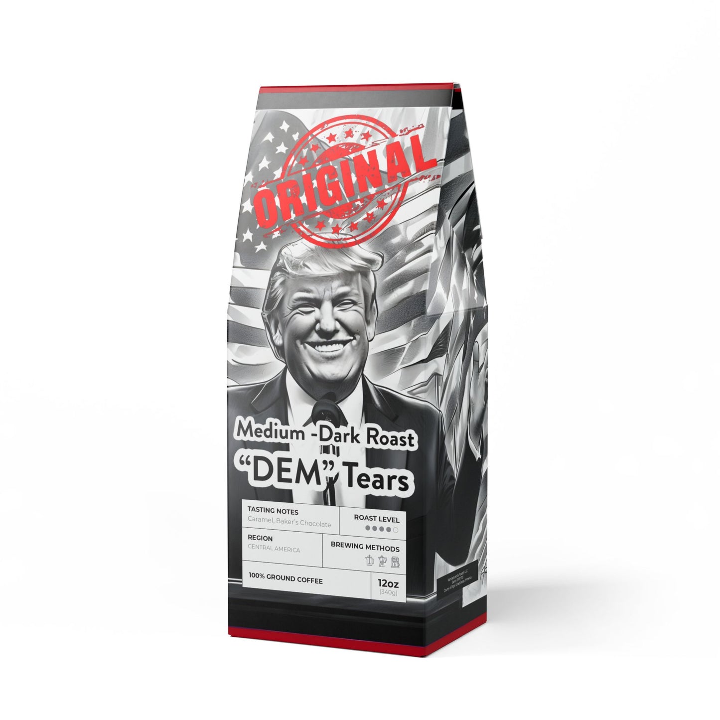 "The ORIGINAL Dem Tears Coffee" Flathead Valley Coffee Blend (Medium-Dark Roast)