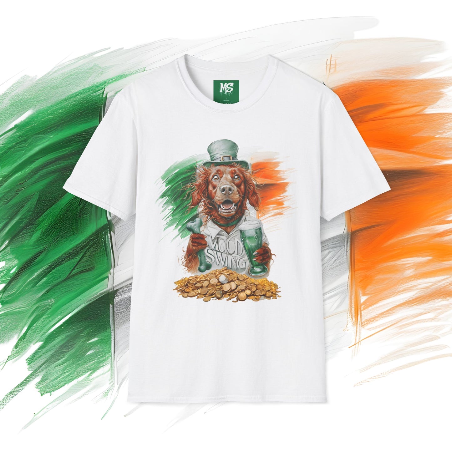 Leprechaun Dog T-Shirt for St. Patrick's Day