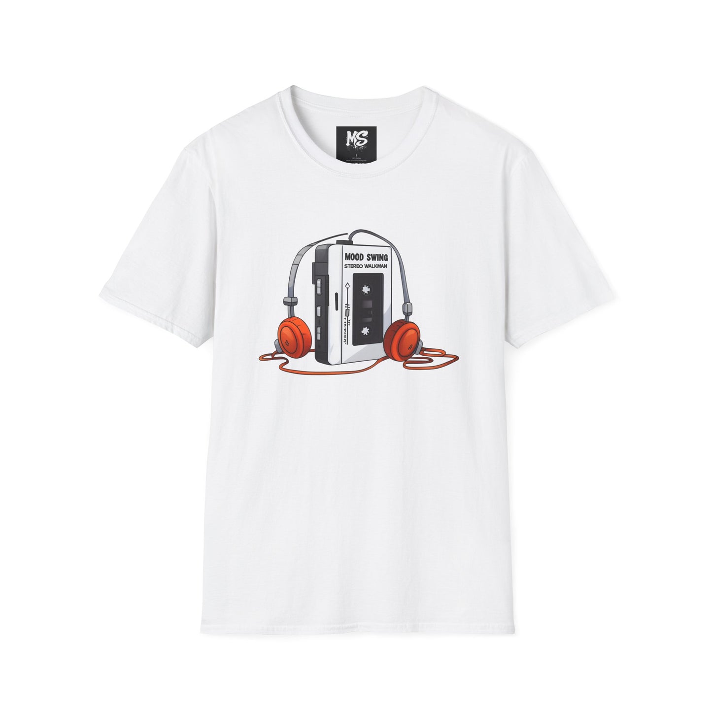 "Walkman Waves" Unisex Softstyle T-Shirt