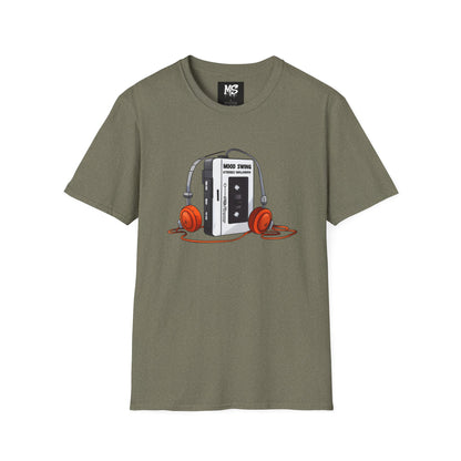 "Walkman Waves" Unisex Softstyle T-Shirt