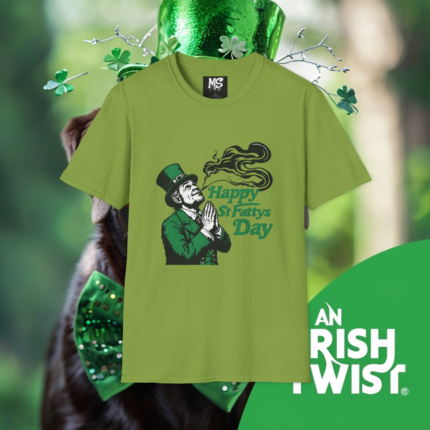 "St. Fatty" Unisex Softstyle T-Shirt