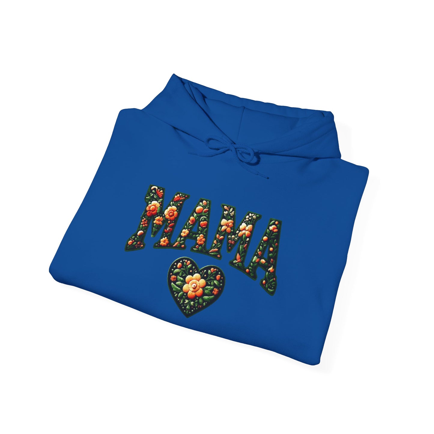 Floral Mama Hoodie - Unisex Heavy Blend™ Sweatshirt for Moms