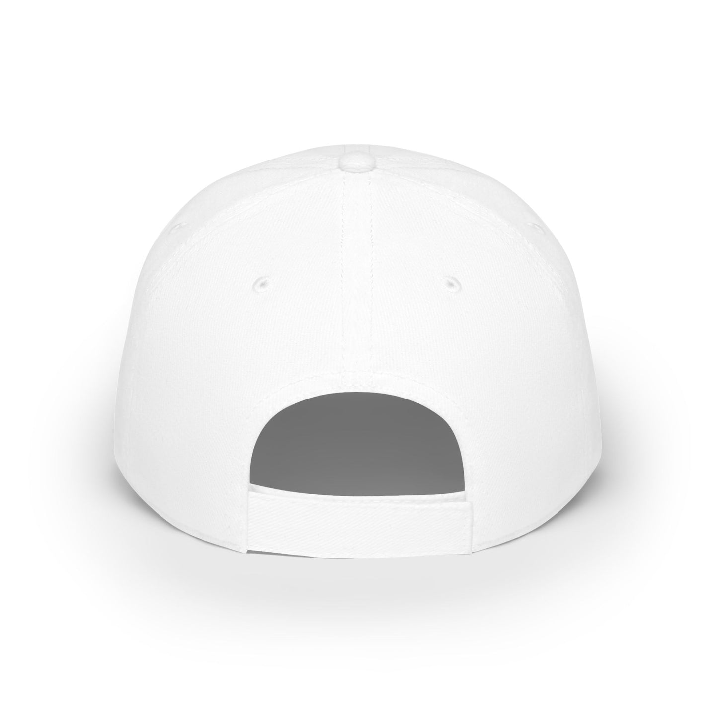 Stylish White Baseball Cap - Perfect for Golf Lovers