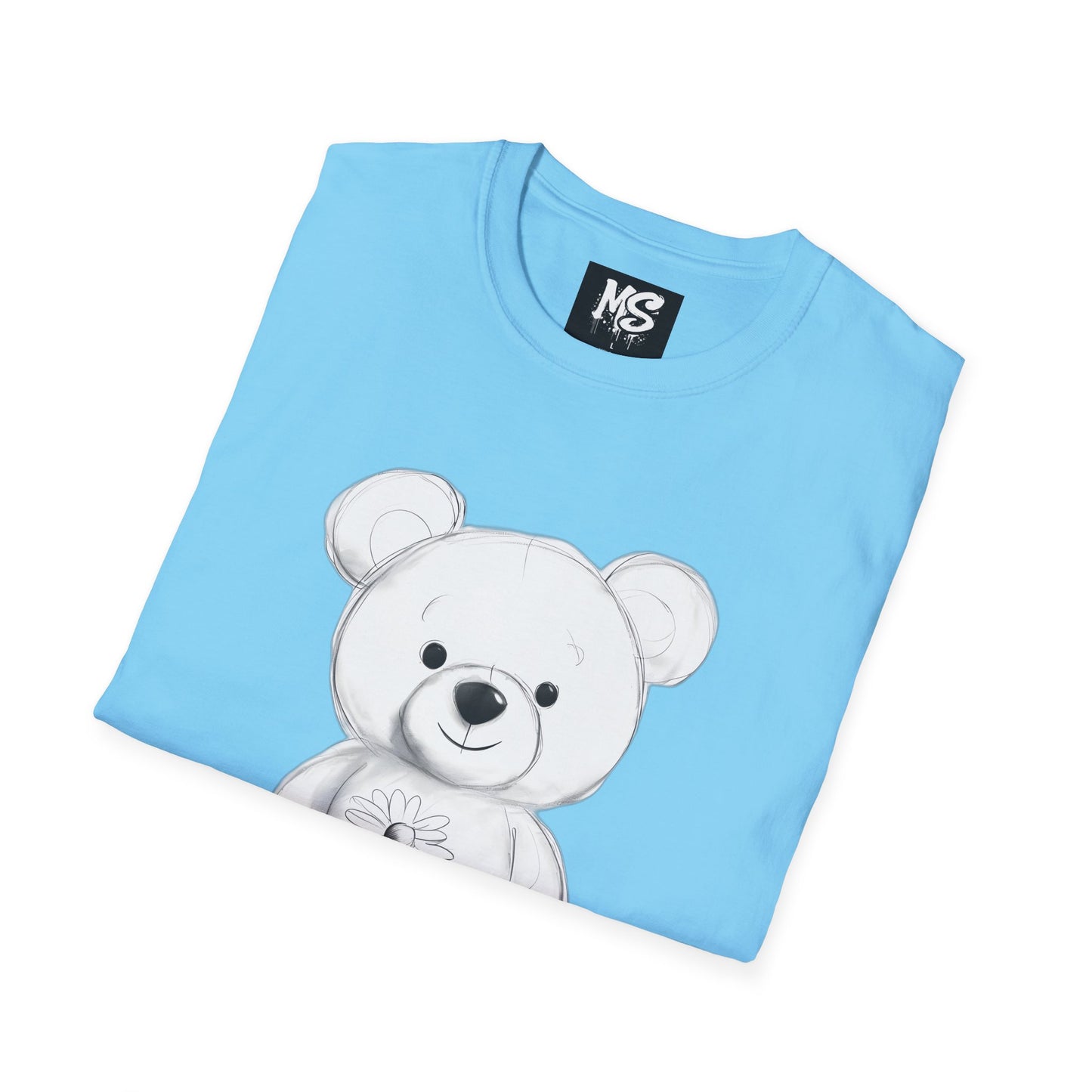 " Teddy Daisy" Unisex Softstyle T-Shirt