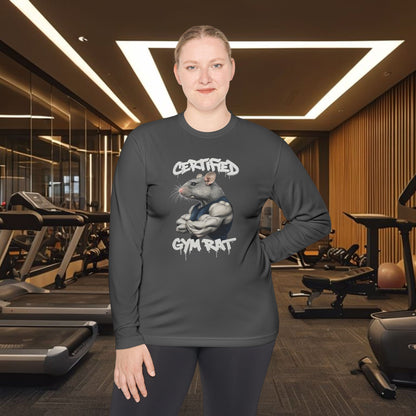 Certified Gym Rat Unisex Lightweight Long Sleeve Tee