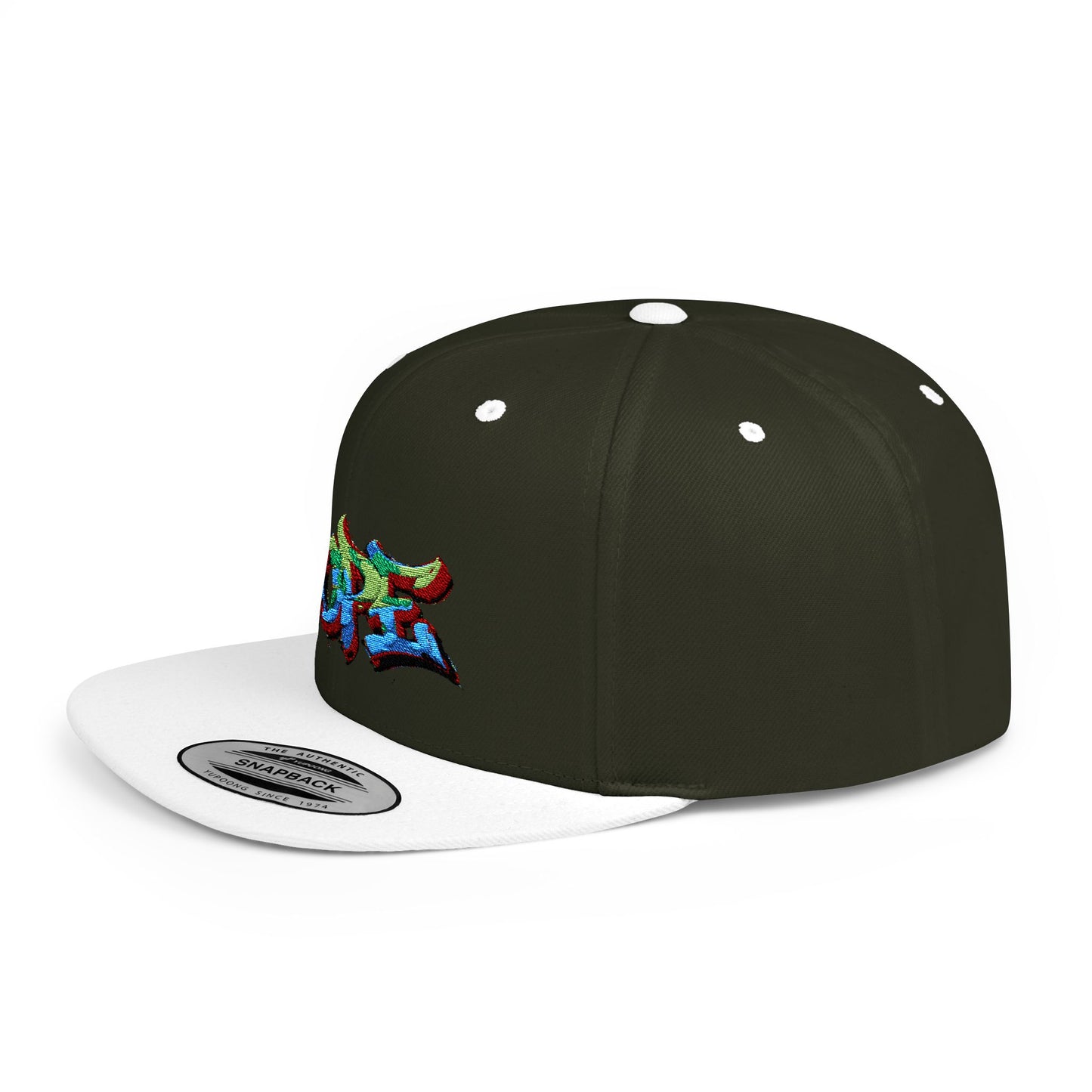 DOPE Graffiti Flat Bill Snapback Cap for Urban Style