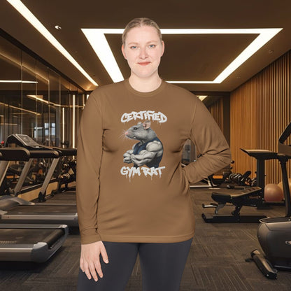 Certified Gym Rat Unisex Lightweight Long Sleeve Tee