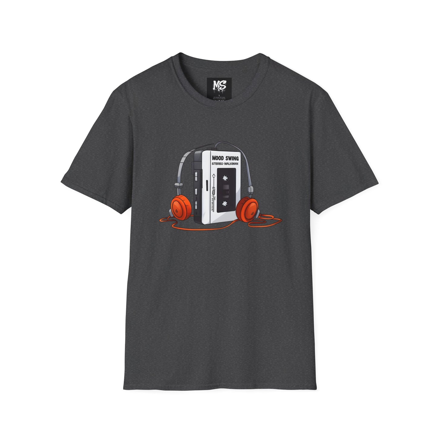"Walkman Waves" Unisex Softstyle T-Shirt