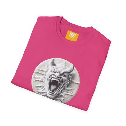 Demon wafer Unisex Graphic T-Shirt - Fierce Beast Design