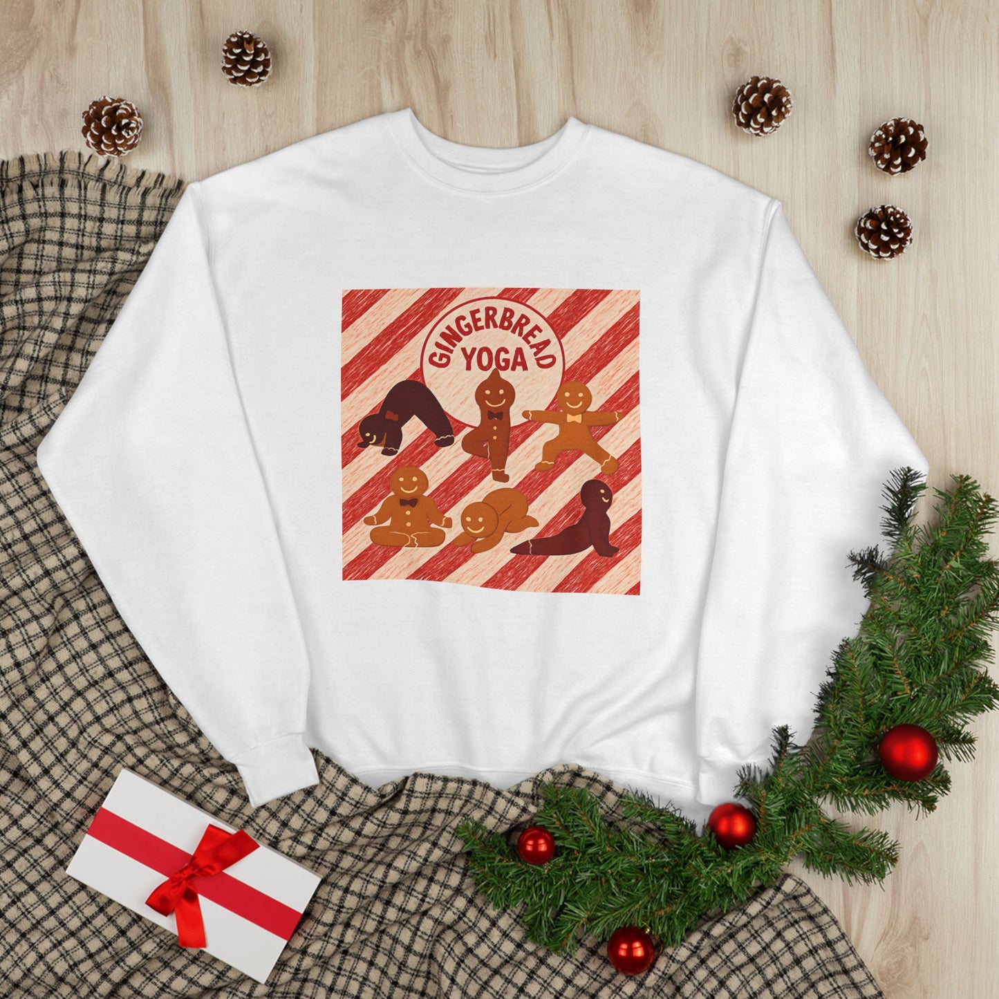 Gingerbread Yoga Crewneck Sweatshirt