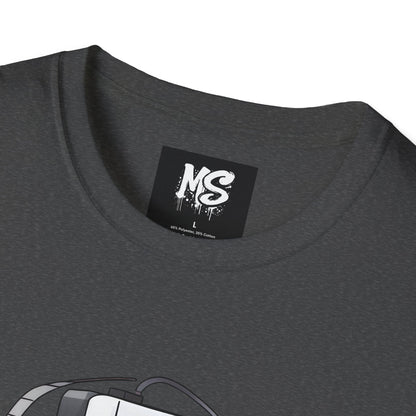 "Walkman Waves" Unisex Softstyle T-Shirt