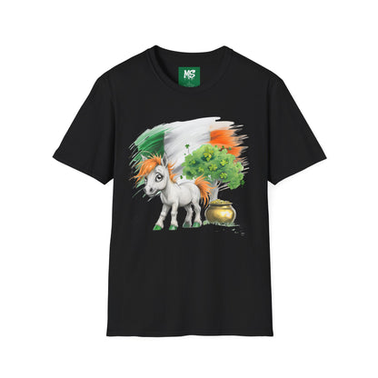 Irish Irish Pony Softstyle T-Shirt - St. Patrick's Day Apparel