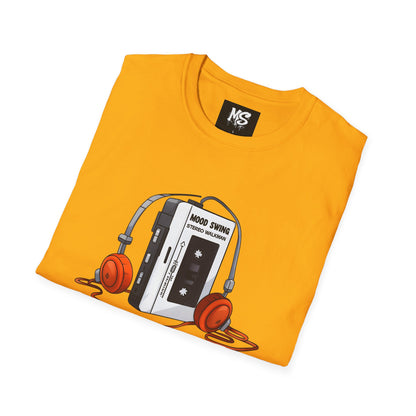 "Walkman Waves" Unisex Softstyle T-Shirt