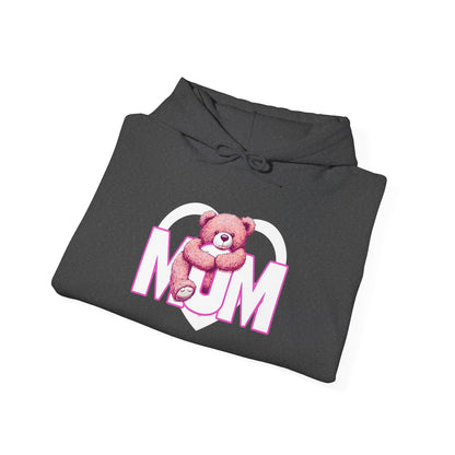 Cute Mum Bear Hoodie – Cozy Unisex Sweatshirt for Mother's Day