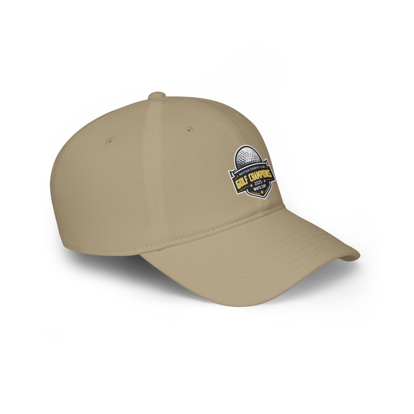 Golf Champions 2025 Low Profile Baseball Cap - Perfect for Golf Lovers