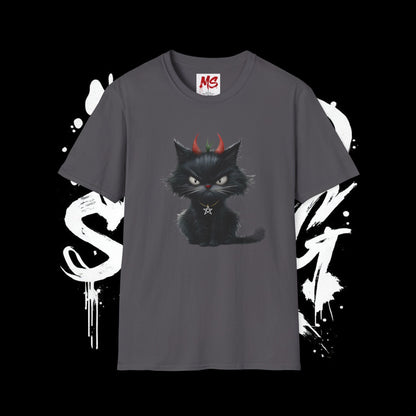 "Devil Cat" Unisex Softstyle T-Shirt
