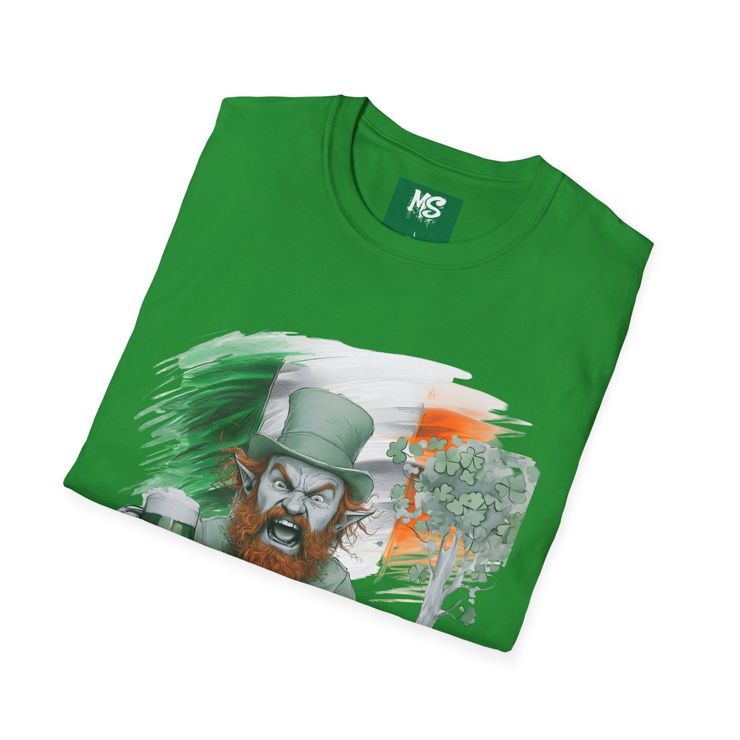 St. Patrick's Day Mood Swing Unisex Softstyle T-Shirt