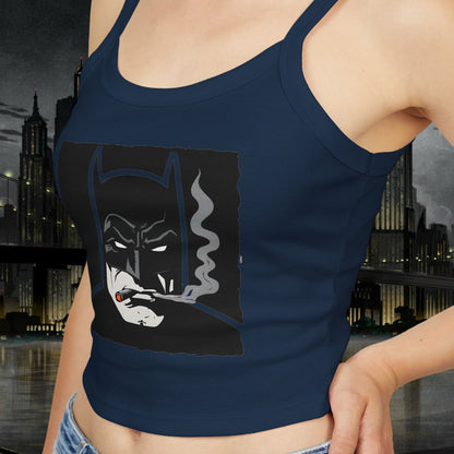 Batman Graphic Women's Spaghetti Strap Tank Top - Stylish & Comfort Fit for Fans