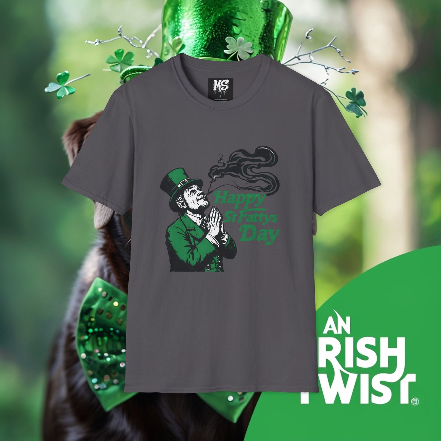 "St. Fatty" Unisex Softstyle T-Shirt