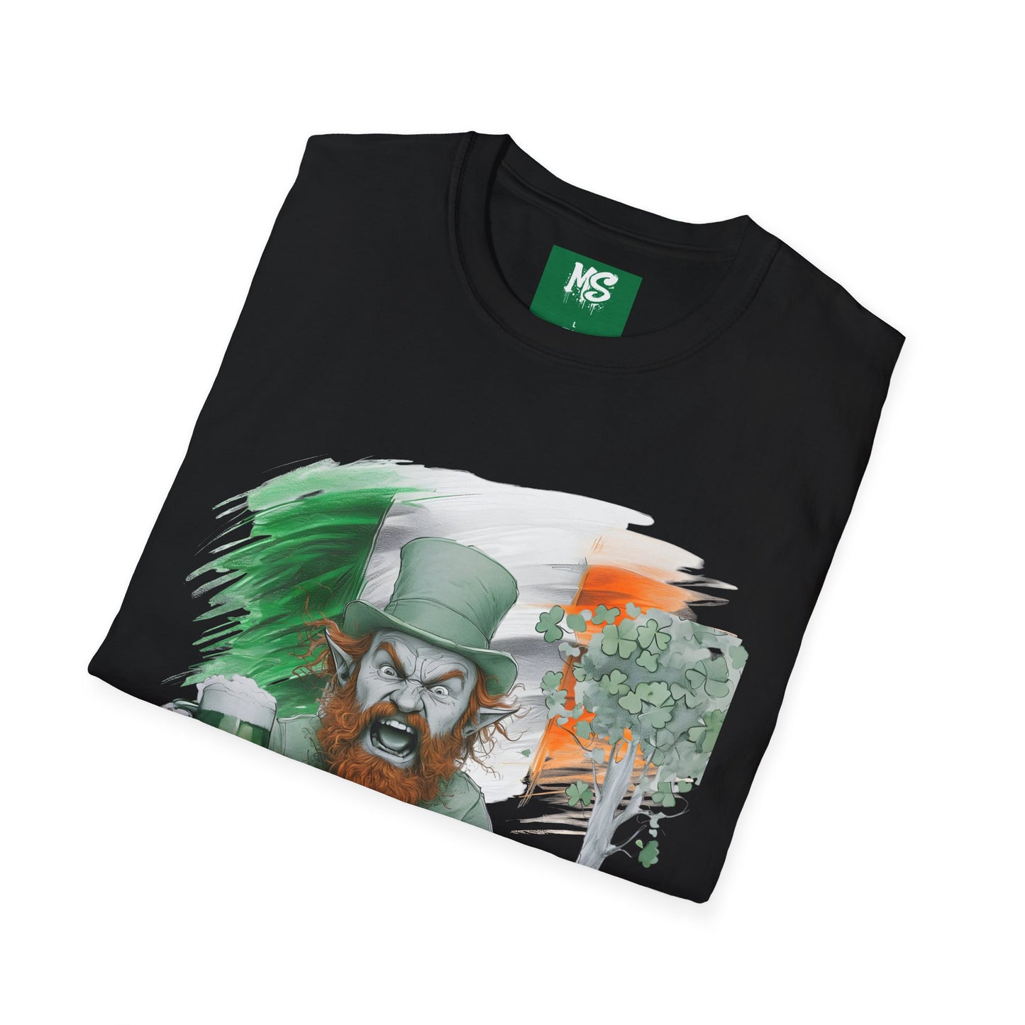 St. Patrick's Day Mood Swing Unisex Softstyle T-Shirt