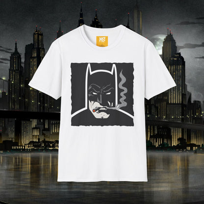 Cool Batman Graphic Unisex T-Shirt Smoking