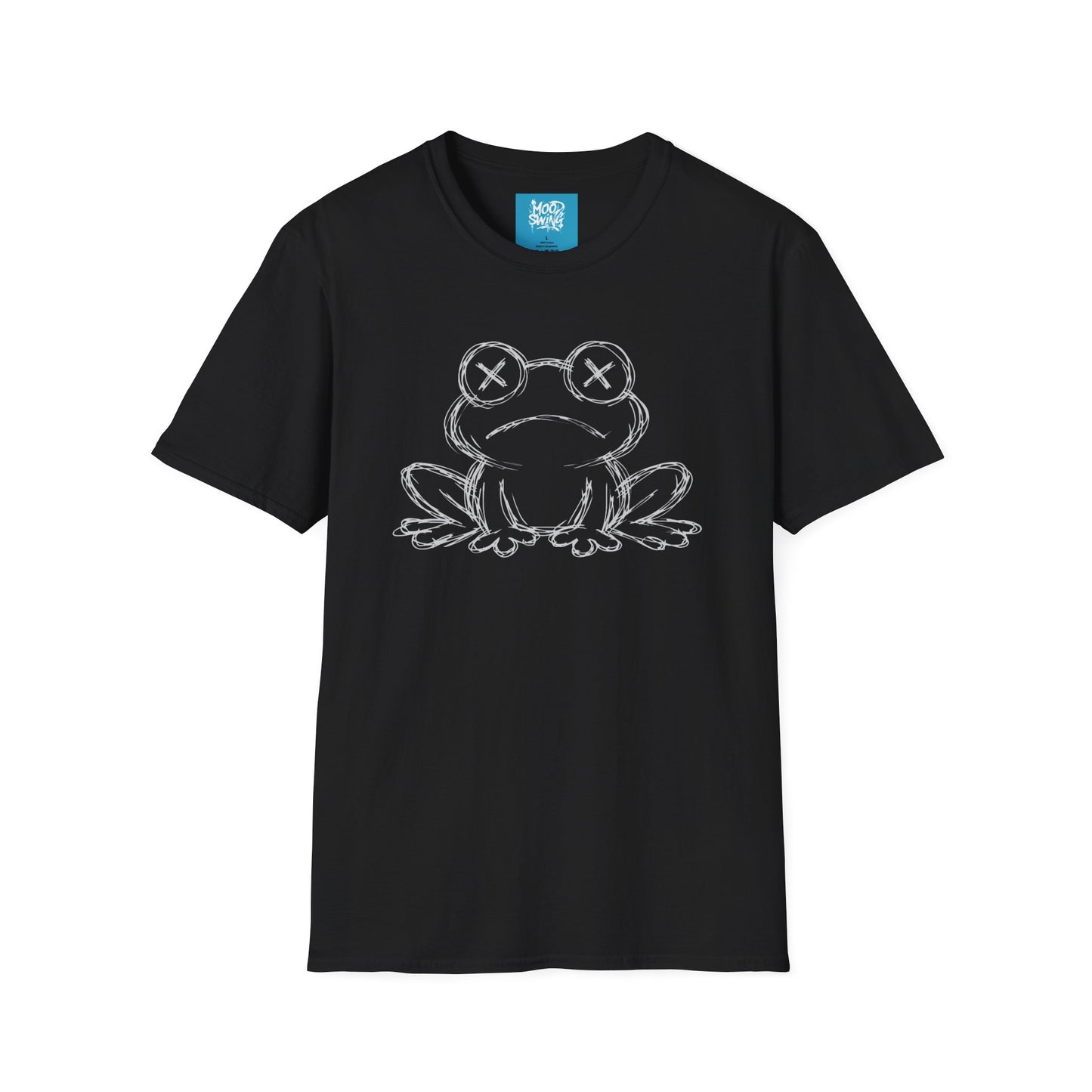 Frog Sketch T-Shirt — Chalkboard Style Frog Graphic Tee