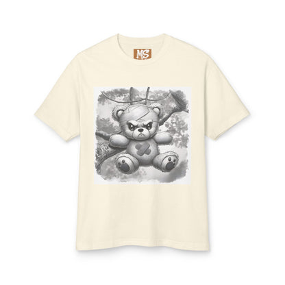 "Bandaged Bear II" Unisex Garment-Dyed Heavyweight Cotton Tee