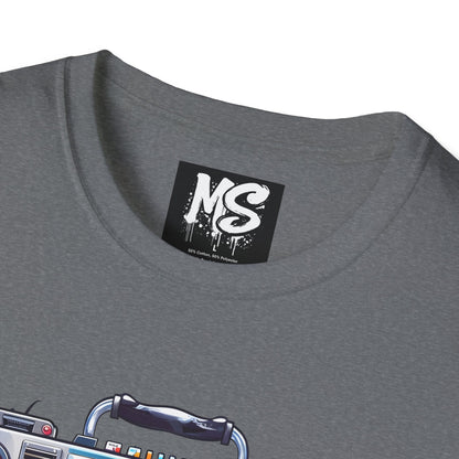 Boombox Blast Unisex Softstyle T-Shirt