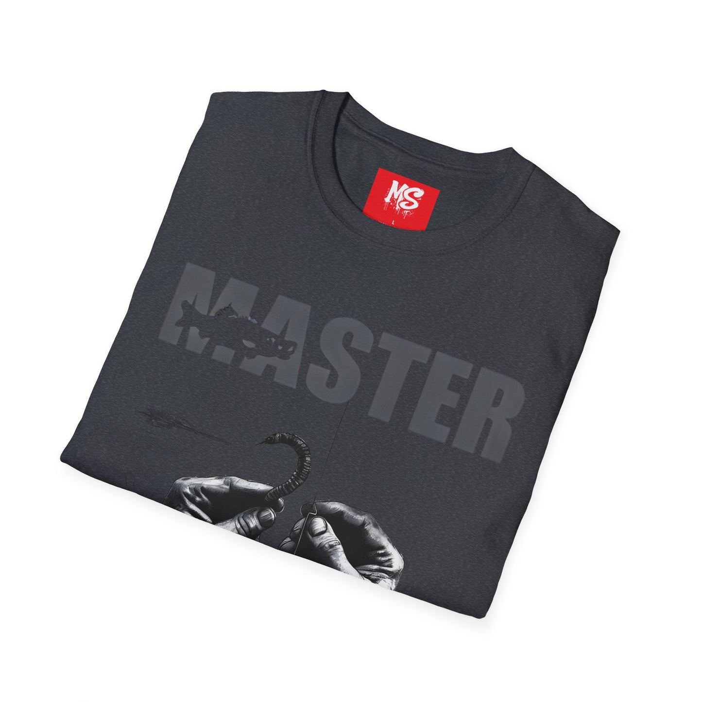 Master Fishing "Master Baiter" Unisex Softstyle T-Shirt - Perfect for Anglers