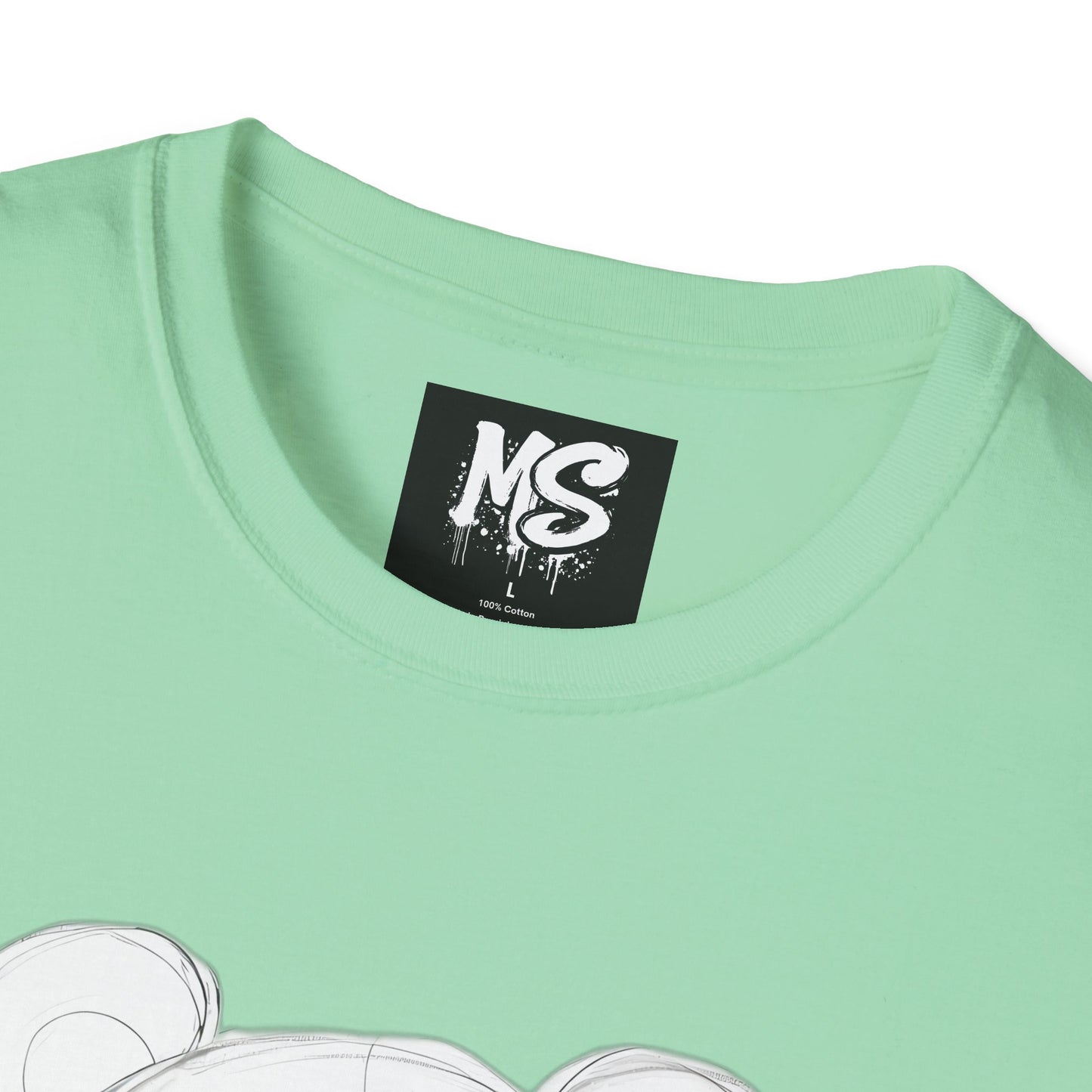 " Teddy Daisy" Unisex Softstyle T-Shirt