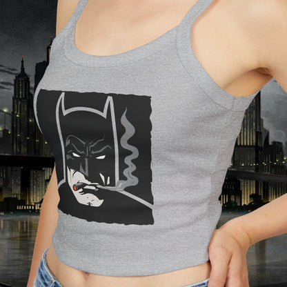 Batman Graphic Women's Spaghetti Strap Tank Top - Stylish & Comfort Fit for Fans