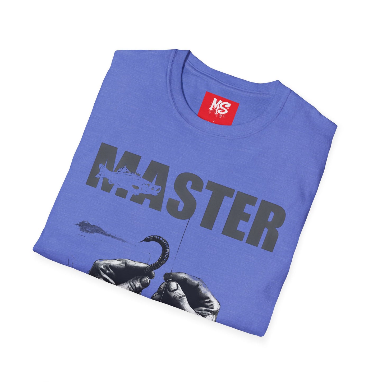 Master Fishing "Master Baiter" Unisex Softstyle T-Shirt - Perfect for Anglers