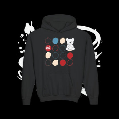 "MS Bear" Youth Heavy Blend Hooded Sweatshirt