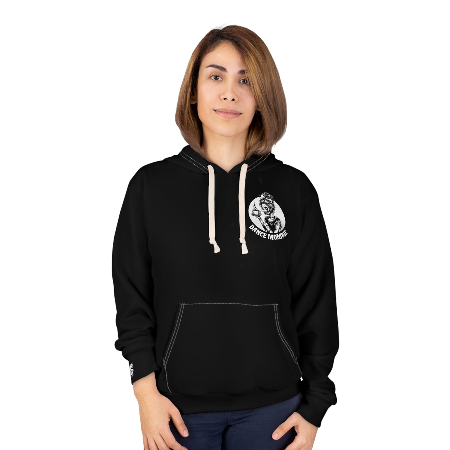 Dance Mombie Unisex Pullover Hoodie - Spooky & Fun for Halloween and Everyday Wear