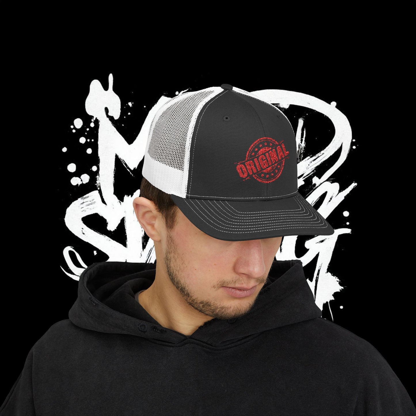 Original Snapback Trucker Cap - Stylish & Versatile Hat for Everyday Wear