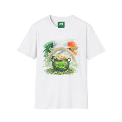 St. Patrick's Day Unisex Softstyle T-Shirt - Mood Swing Design