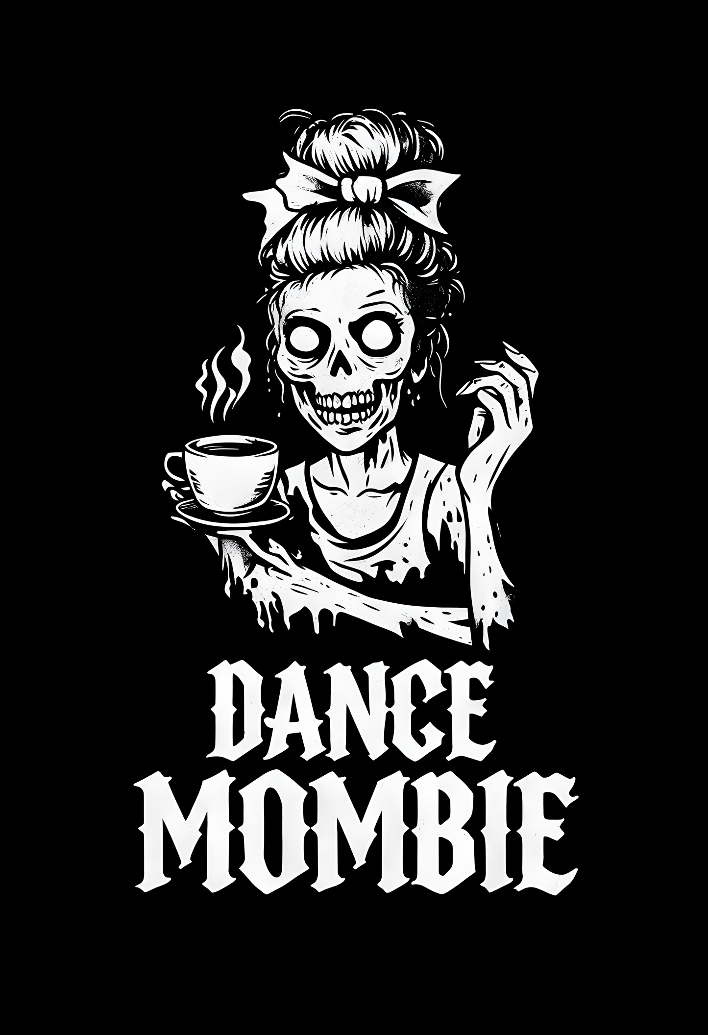 Dance Mombie Unisex Pullover Hoodie - Spooky & Fun for Halloween and Everyday Wear