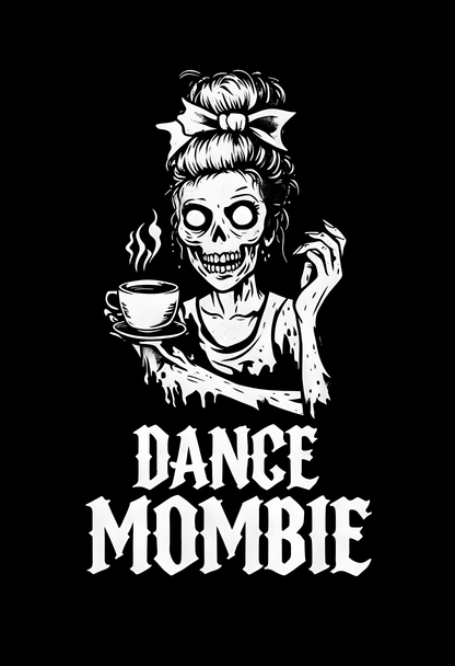 Dance Mombie Unisex Pullover Hoodie - Spooky & Fun for Halloween and Everyday Wear
