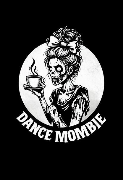 Dance Mombie Unisex Pullover Hoodie - Spooky & Fun for Halloween and Everyday Wear